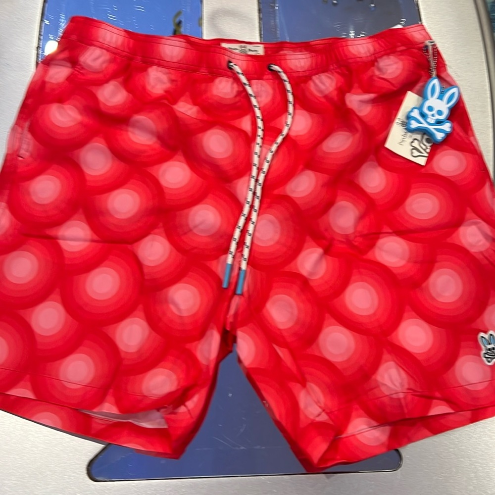 NWT gorgeous, fuchsia, psycho, bunny, extra large, bathing suit